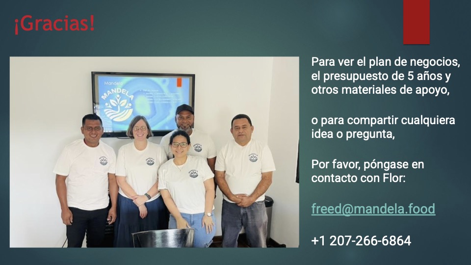 15 Mandela pitch deck español